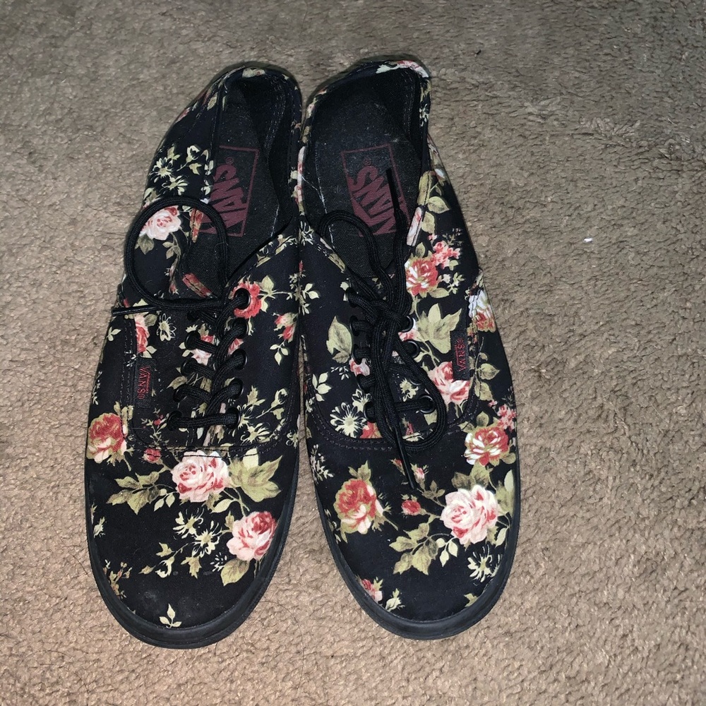 Floral vans